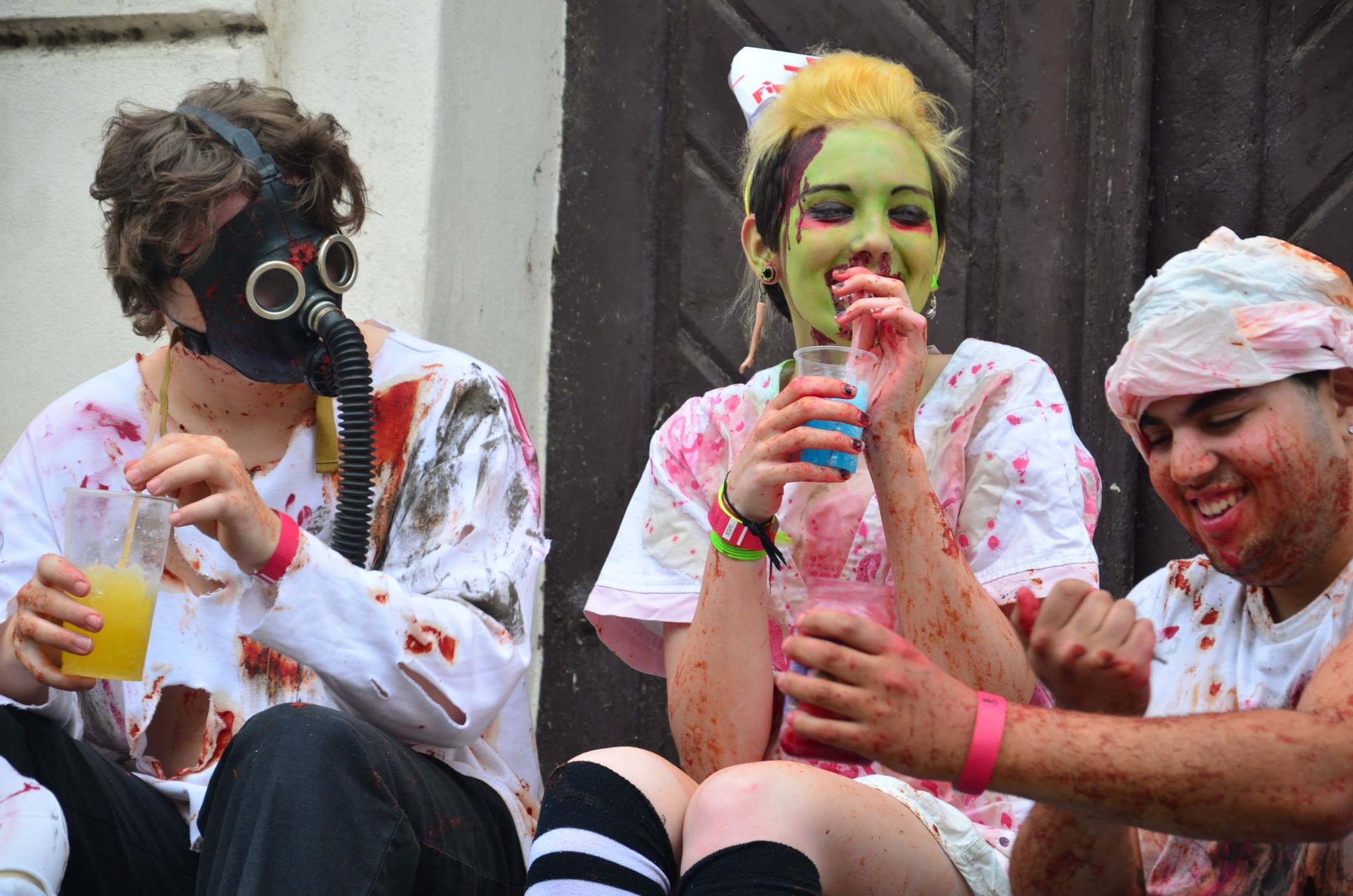 Prague Zombie Walk 2014, king of the zombie, Josef Rarach, парад зомби Прага 2014, Король зомби, Йозеф Рарах