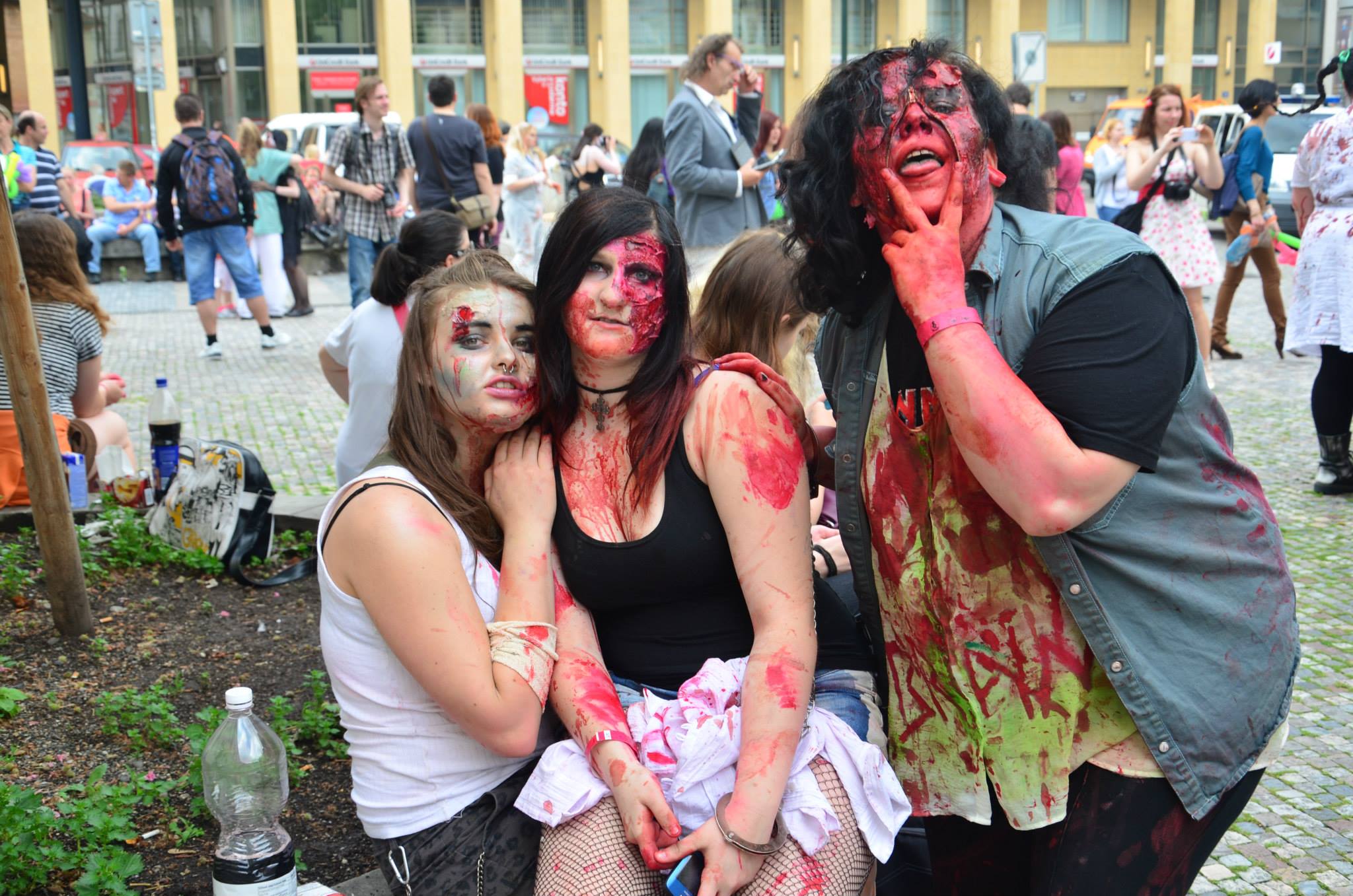 Prague Zombie Walk 2014, king of the zombie, Josef Rarach, парад зомби Прага 2014, Король зомби, Йозеф Рарах