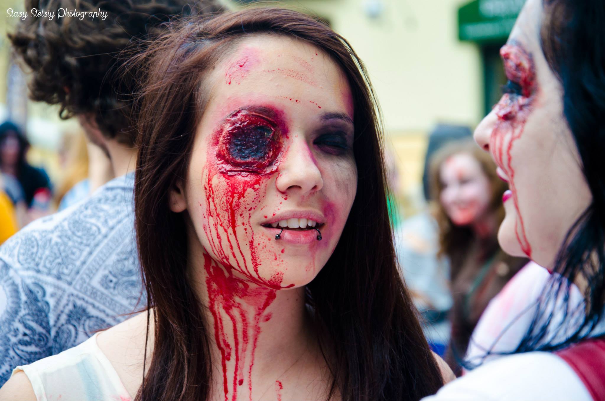 Prague Zombie Walk 2014, king of the zombie, Josef Rarach, парад зомби Прага 2014, Король зомби, Йозеф Рарах