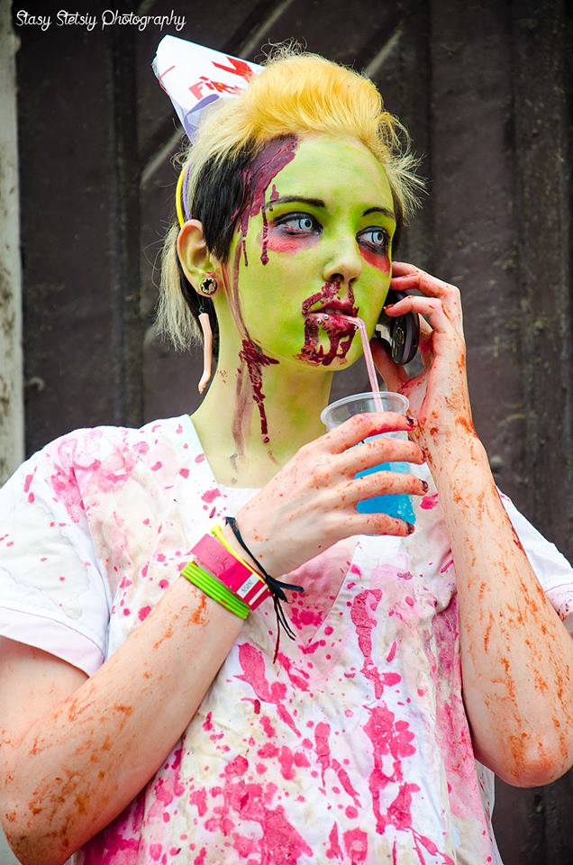 Prague Zombie Walk 2014, king of the zombie, Josef Rarach, парад зомби Прага 2014, Король зомби, Йозеф Рарах