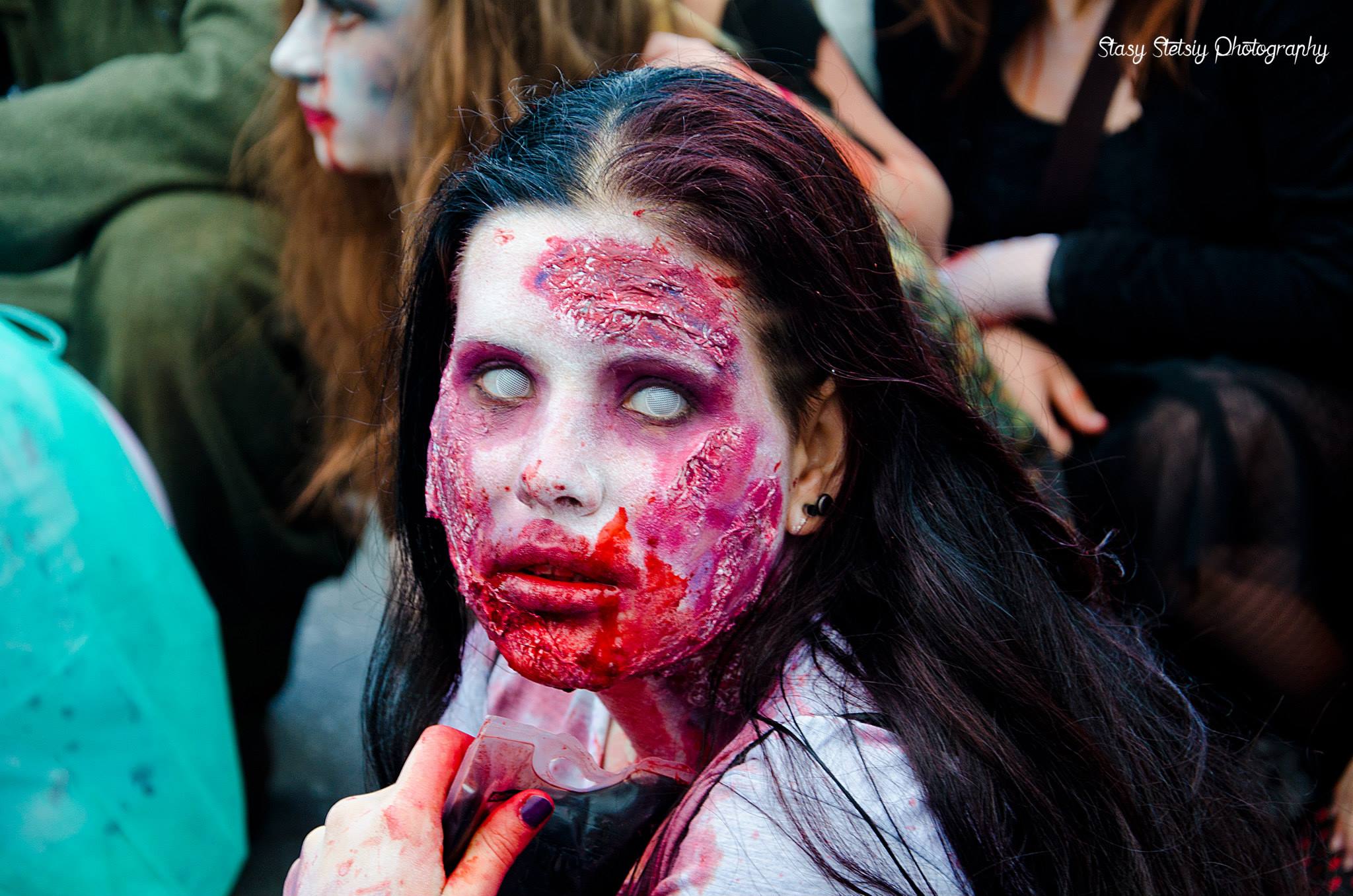 Prague Zombie Walk 2014, king of the zombie, Josef Rarach, парад зомби Прага 2014, Король зомби, Йозеф Рарах