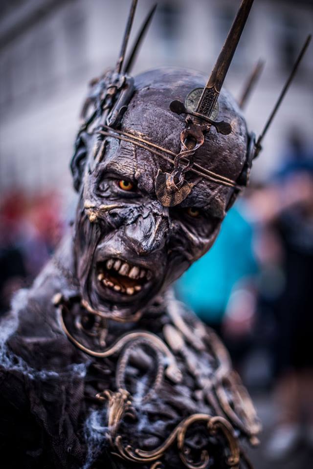Prague Zombie Walk 2014, king of the zombie, Josef Rarach, парад зомби Прага 2014, Король зомби, Йозеф Рарах