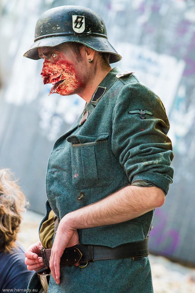 Prague Zombie Walk 2014, king of the zombie, Josef Rarach, парад зомби Прага 2014, Король зомби, Йозеф Рарах