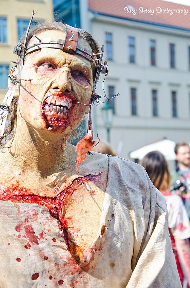 Prague Zombie Walk 2014, king of the zombie, Josef Rarach, парад зомби Прага 2014, Король зомби, Йозеф Рарах