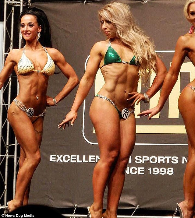 Sarah-Louise Hawkins Сара-Луиза Хокинс, девушки спорт, бодибилдинг, до и после