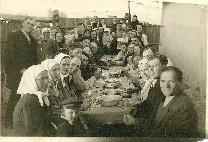 застолья советского прошлого, советское застолье