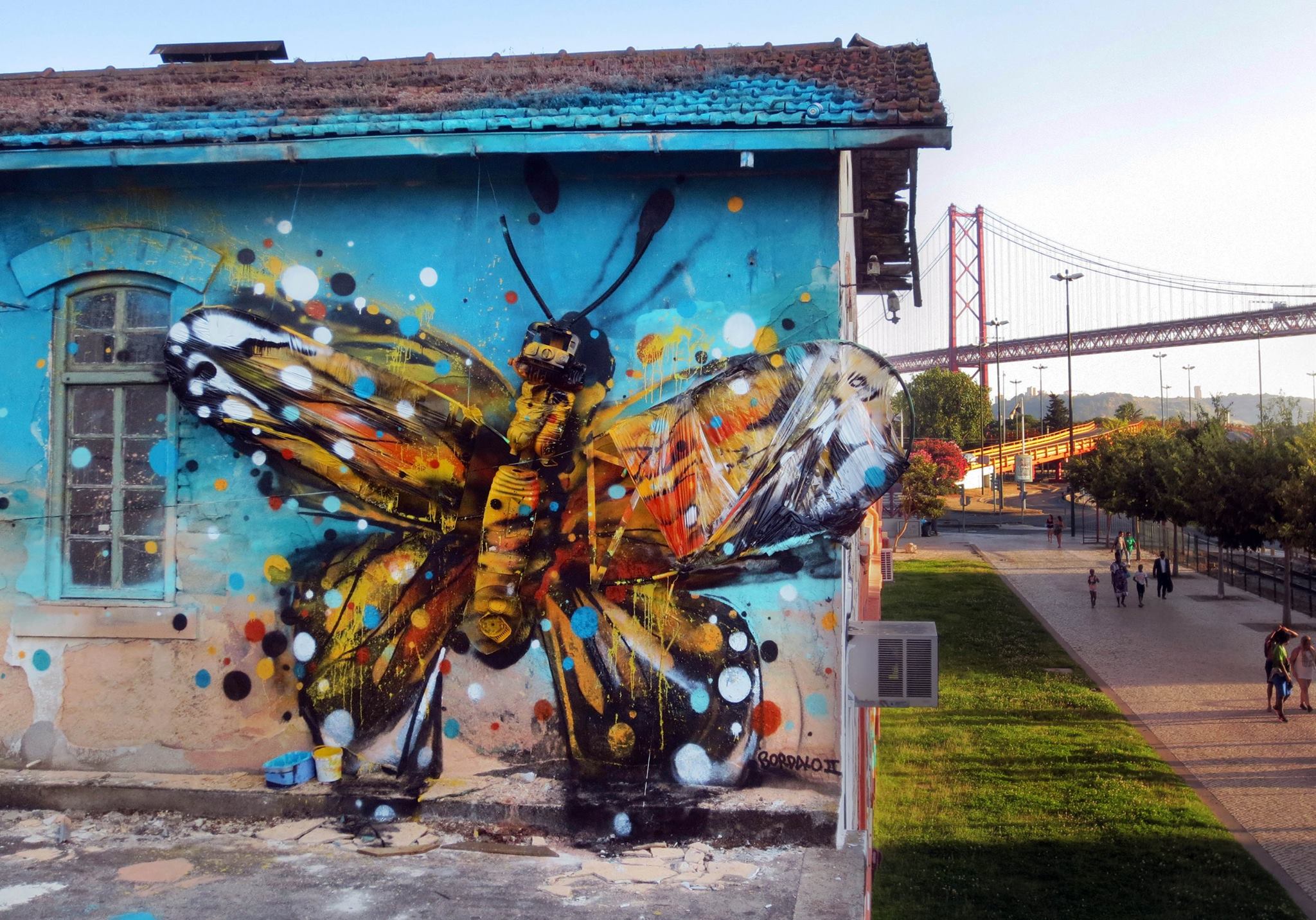 Скульптуры животных из мусора, Bordalo II