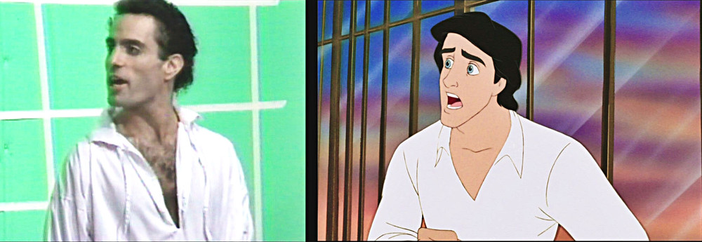 актеры с которых рисовались Русалочка, актриса с которой рисовалась Русалочка, настоящая русалочка Ариэль и принц Эрик, русалочка Ариэль в реальной 