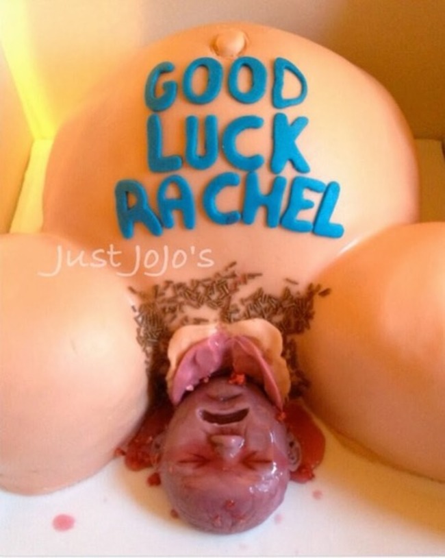 27 отвратительных и пугающих тортов, посвященных рождению ребенка торты посвященные рождению ребенка, самые отвратительные торты, ужасные торты рождение ребенка, пугающие торты