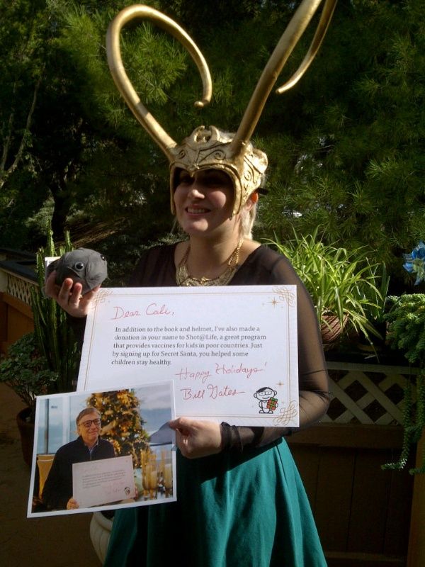 подарок от Билла Гейтса, Секретный санта, redditgifts