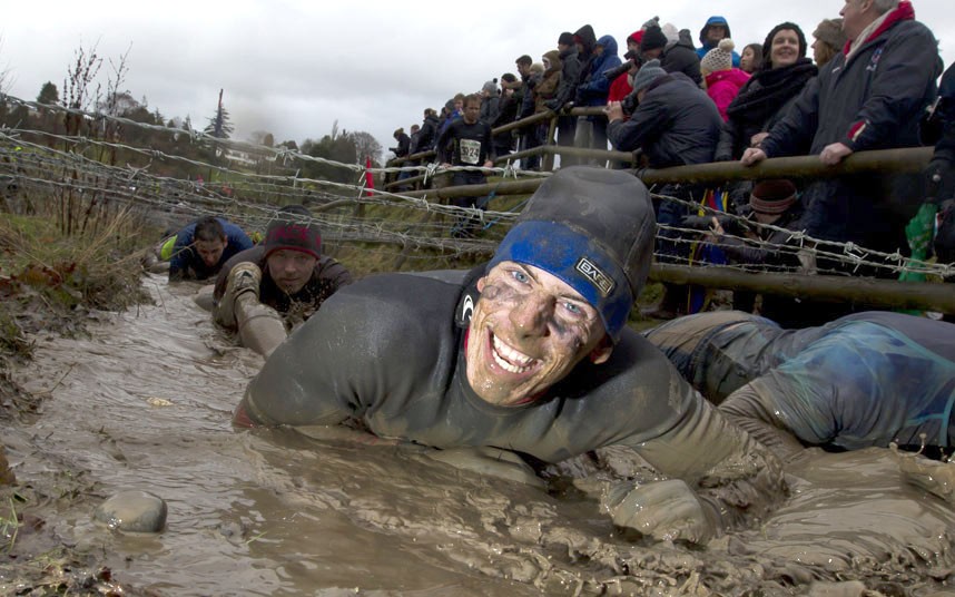 Tough Guy Challenge 2014 - суровое испытание для самых выносливых Tough Guy Challenge 2014, соревнования, испытание, выносливость