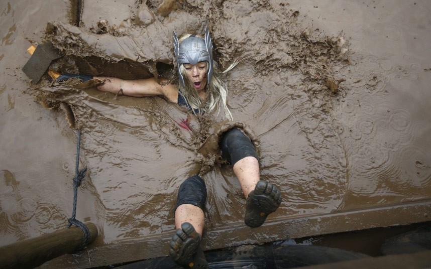 Tough Guy Challenge 2014 - суровое испытание для самых выносливых Tough Guy Challenge 2014, соревнования, испытание, выносливость