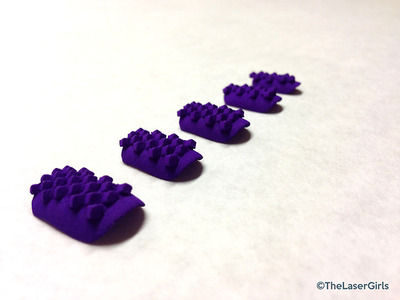 Фактурные, накладные ногти, распечатанные на 3D-принтере