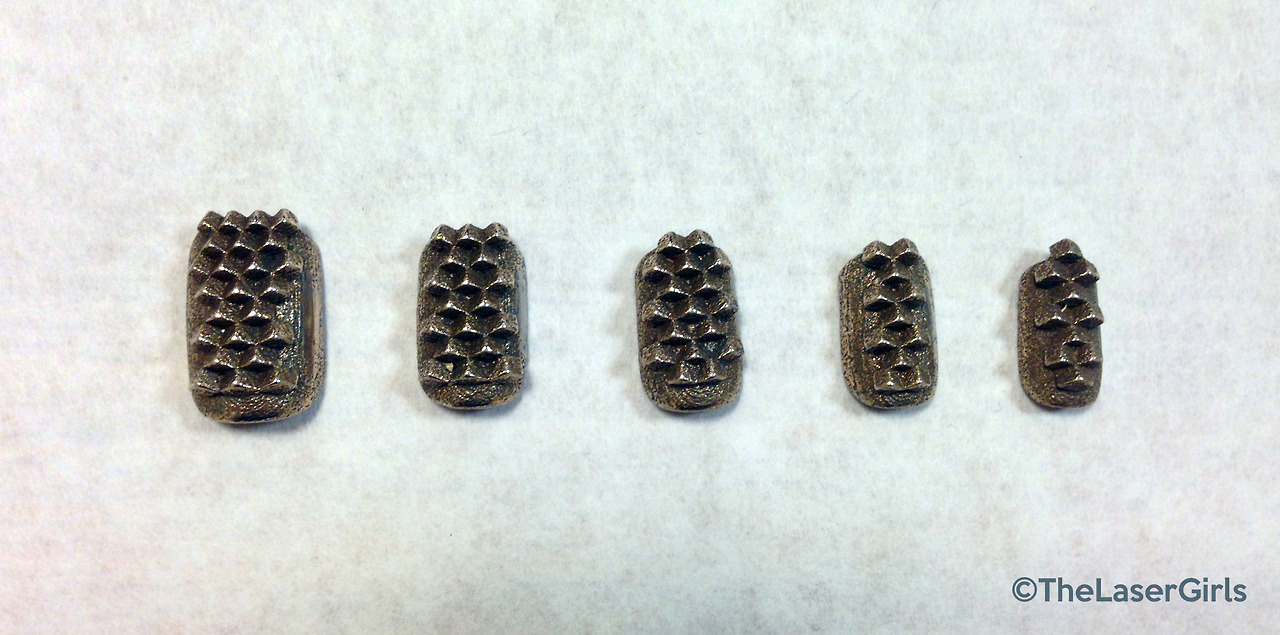 Фактурные, накладные ногти, распечатанные на 3D-принтере