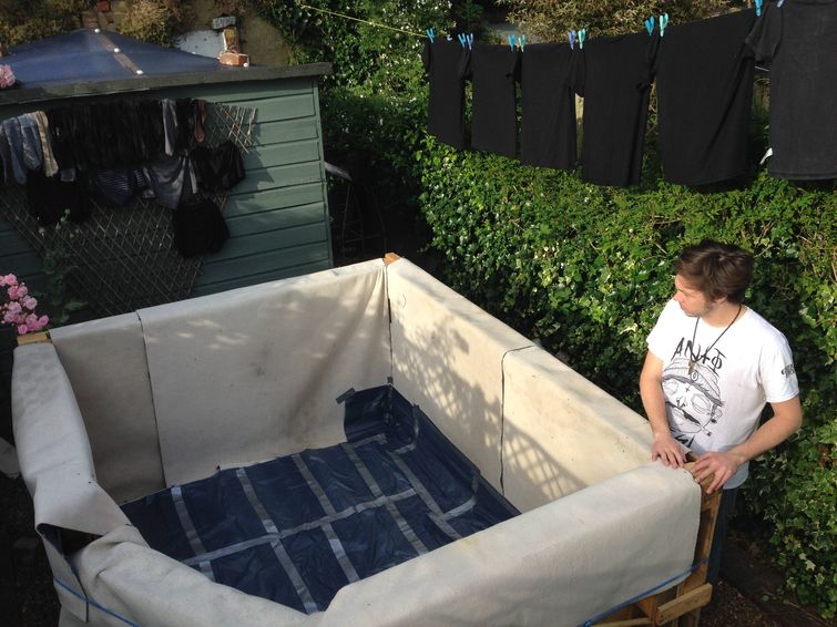 Как самому сделать бюджетное джакузи у себя во дворе джакузи своими руками, сделать джакузи у себя во дворе, сделать бюджетное джакузи