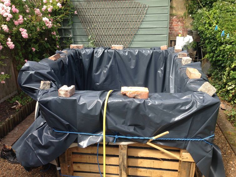 Как самому сделать бюджетное джакузи у себя во дворе джакузи своими руками, сделать джакузи у себя во дворе, сделать бюджетное джакузи