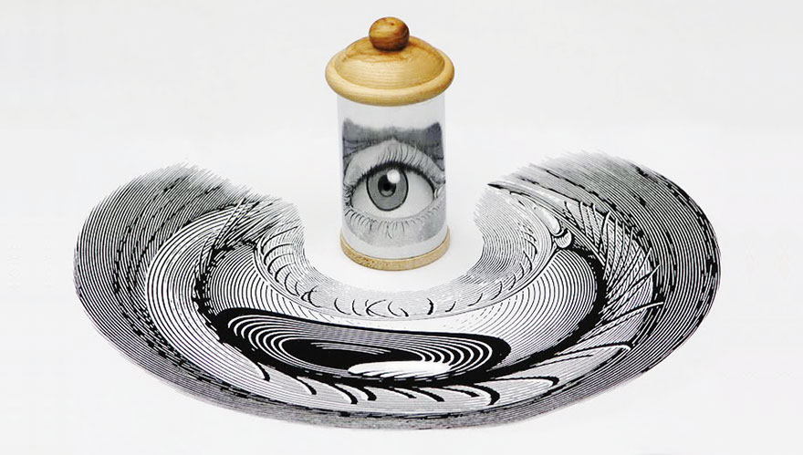 анаморфные картины, Jonty Hurwitz István Orosz, оптические иллюзии, обман зрения