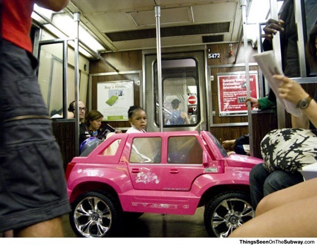 странные пассажиры метро, Безумные пассажиры общественного транспорта