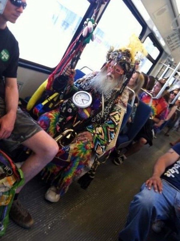 странные пассажиры метро, Безумные пассажиры общественного транспорта