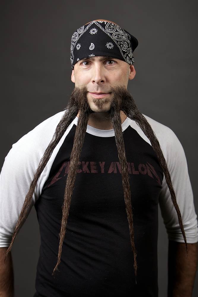 Beard and Mustache Championship 2014, необычные усы и борода