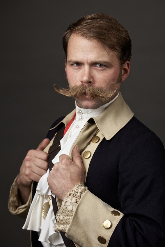 Beard and Mustache Championship 2014, необычные усы и борода