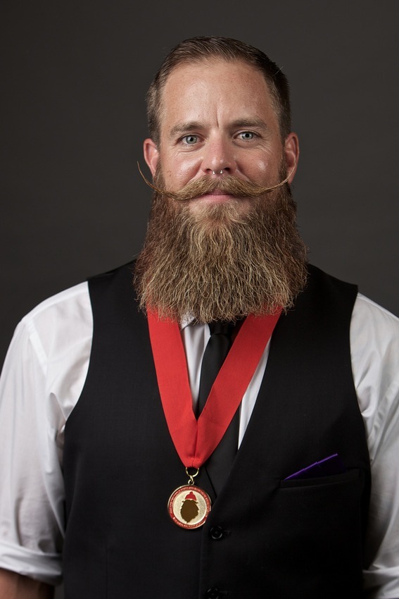 Beard and Mustache Championship 2014, необычные усы и борода
