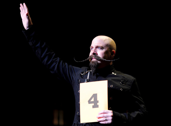 Beard and Mustache Championship 2014, необычные усы и борода