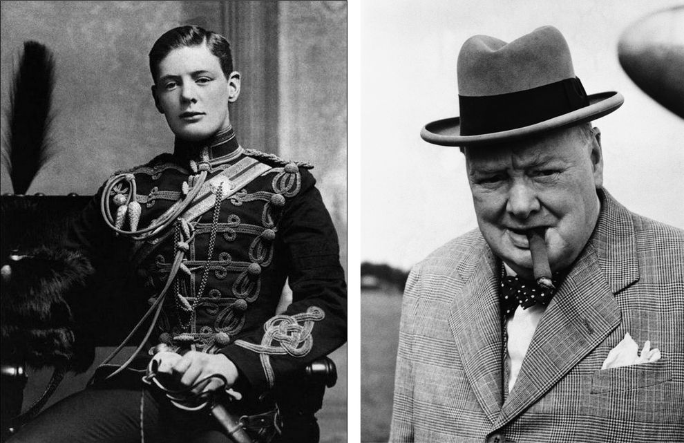 тогда и сейчас, до и после, западные политики в молодости