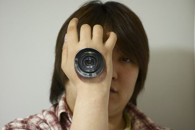 Реалистичный боди-арт, жуткий боди-арт, художница Хикару Чо, Hikaru Cho