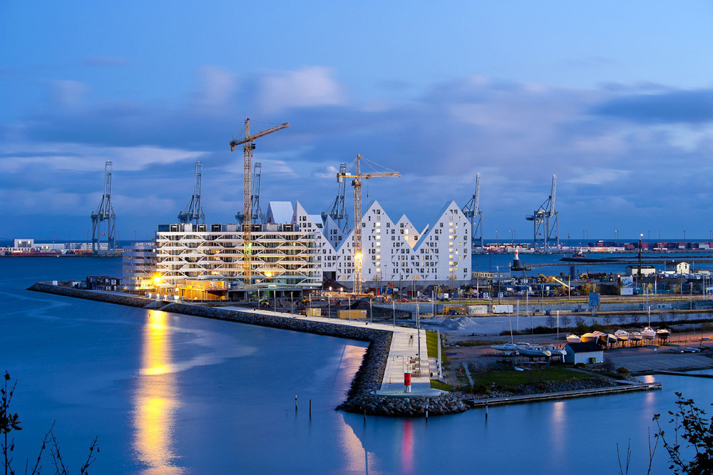 жилой комплекс Айсберг, дом Айсберг, Орхусская гавань