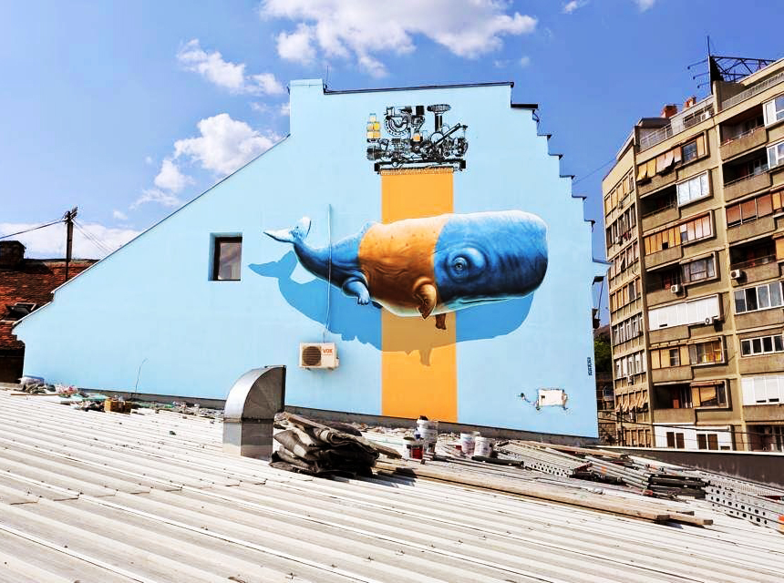 стрит-арт уличные художники рисунки на стенах, лучший стрит-арт июня