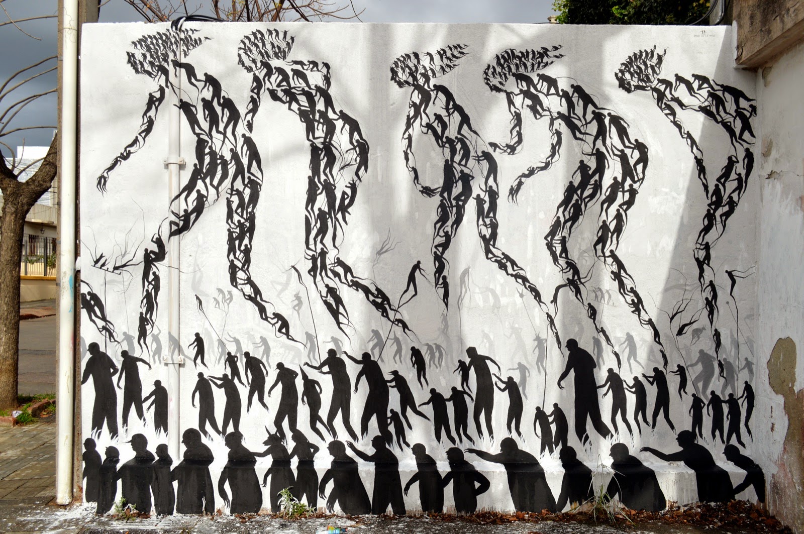 стрит-арт уличные художники рисунки на стенах, лучший стрит-арт июня