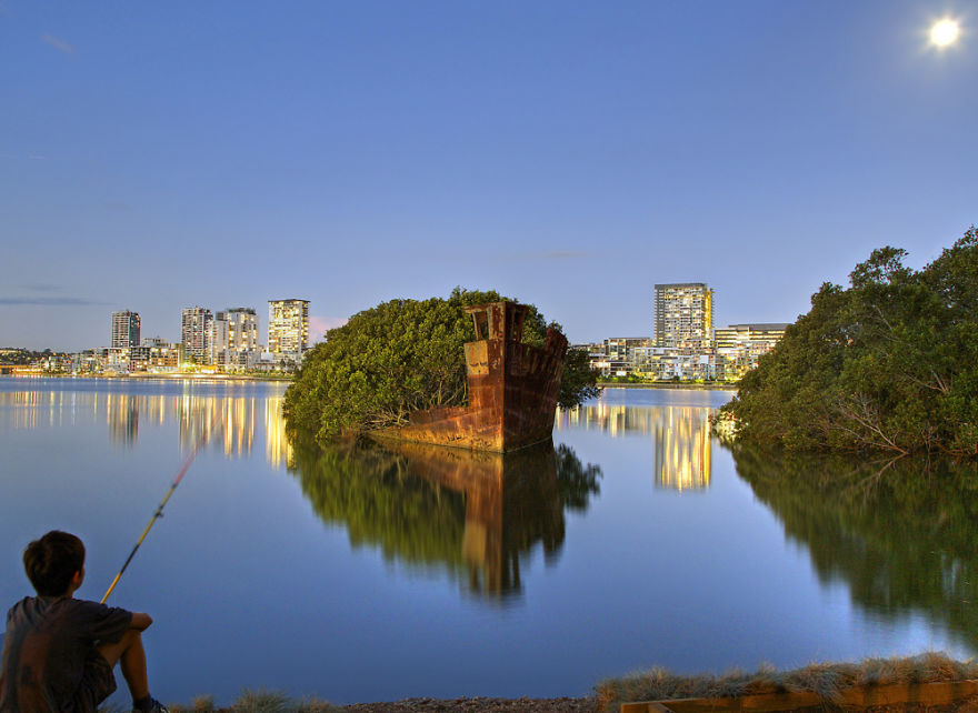 корабли севшие на мель, заброшенные корабли