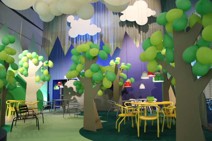 креативный интерьер, бары и рестораны с необычным дизайном 