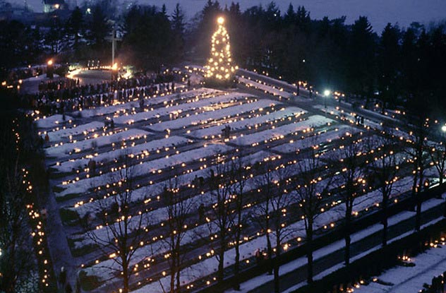 10 пугающих рождественских традиций, странные новогодние традиции