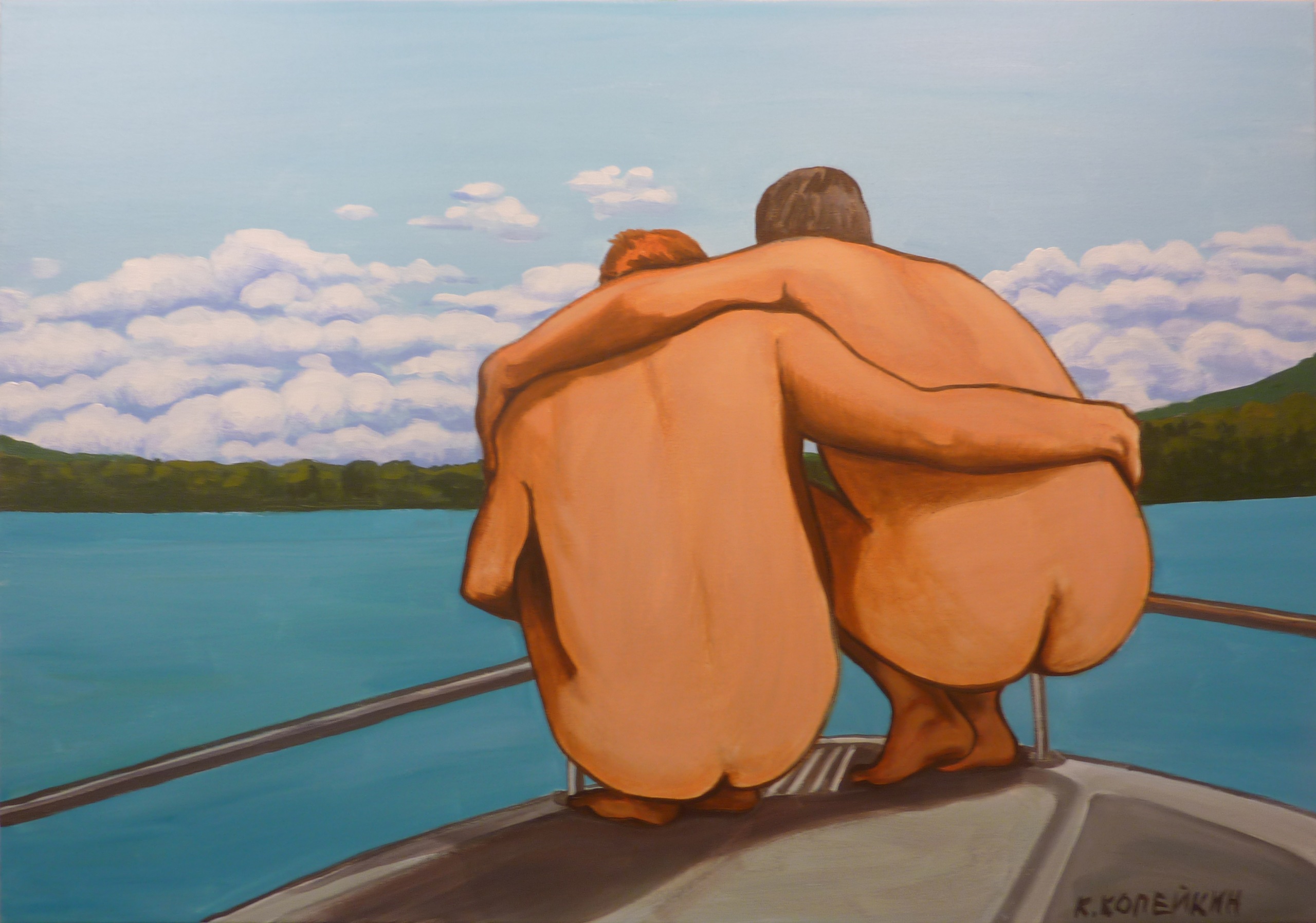 комичные, сатира, ирония, гротеск, Николай Копейкин, художник, андеграунд