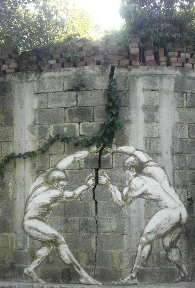 Лучший стрит-арт марта 2014