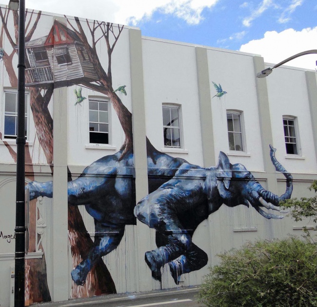 Лучший стрит-арт марта 2014