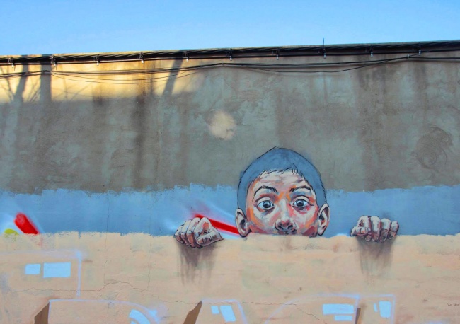 Лучший стрит-арт марта 2014