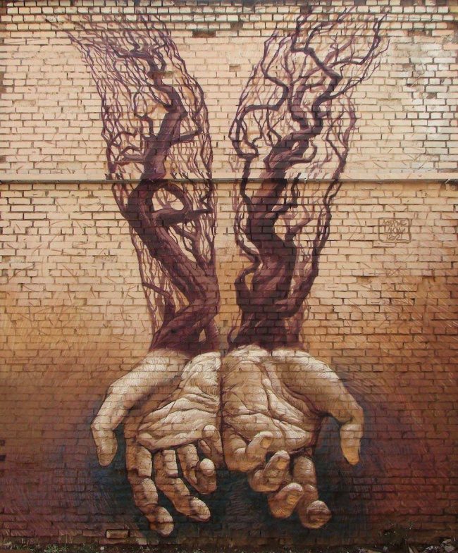 Лучший стрит-арт марта 2014