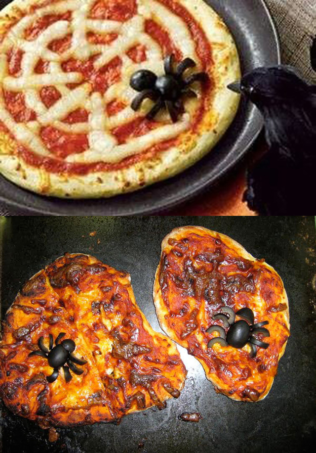 провальные блюда, прикольная еда на Хэллоуин