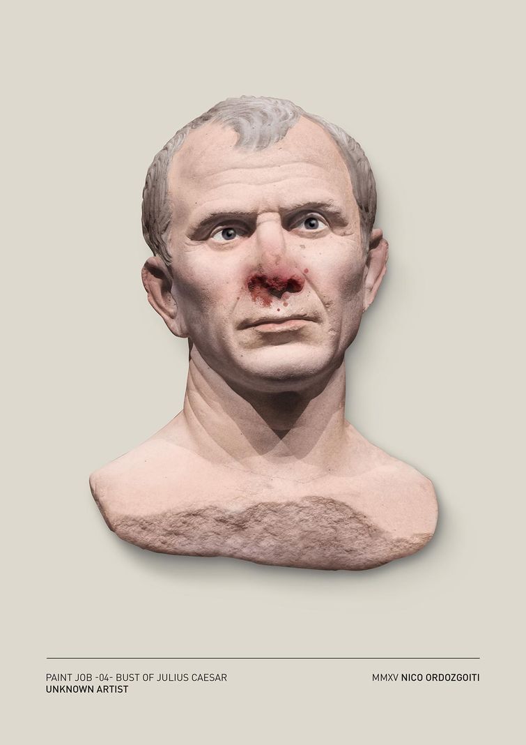 Нико Ордозгоити, Nico Ordozgoiti, статуи эпохи Возрожения в цвете, Возрождение в цвете, раскрашенные статуи эпохи Возрождения