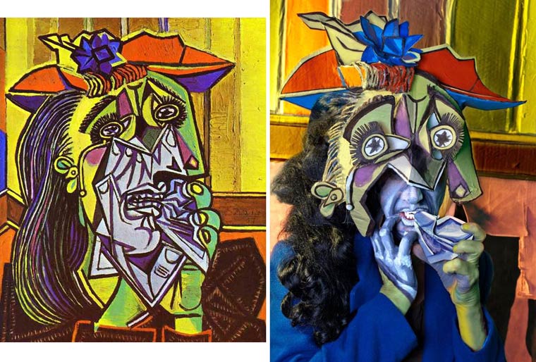 Remake Project, проект ремейк,  Джефф Хамада, Jeff Hamada, художники воссоздают шедевры живописи