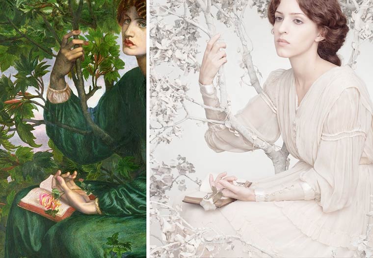 Remake Project, проект ремейк,  Джефф Хамада, Jeff Hamada, художники воссоздают шедевры живописи