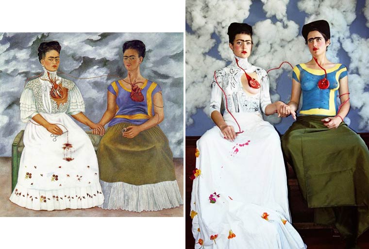 Remake Project, проект ремейк,  Джефф Хамада, Jeff Hamada, художники воссоздают шедевры живописи