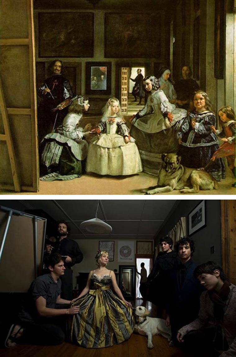 Remake Project, проект ремейк,  Джефф Хамада, Jeff Hamada, художники воссоздают шедевры живописи