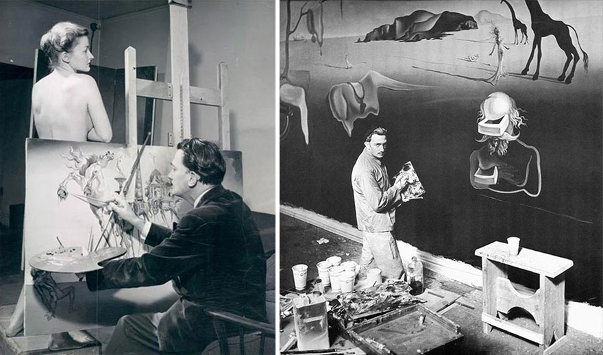 творческие мастерские художников, художественные студии художников