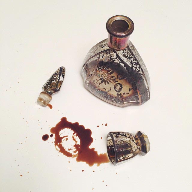 Джулия Бернаделли, Giulia Bernardelli, пролитый кофе картины, картины кофе