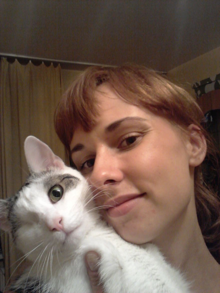 Пират одноглазый кот, спасённый одноглазый кот