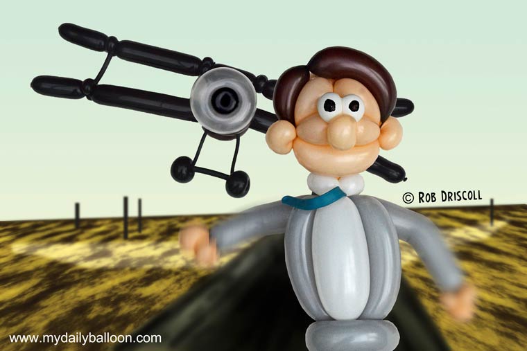 Twisted Cinema, Закрученное кино, сцены фильмов из шариков, персонажей фильмов из шариков, Роба Дрисколла, Rob Driscoll